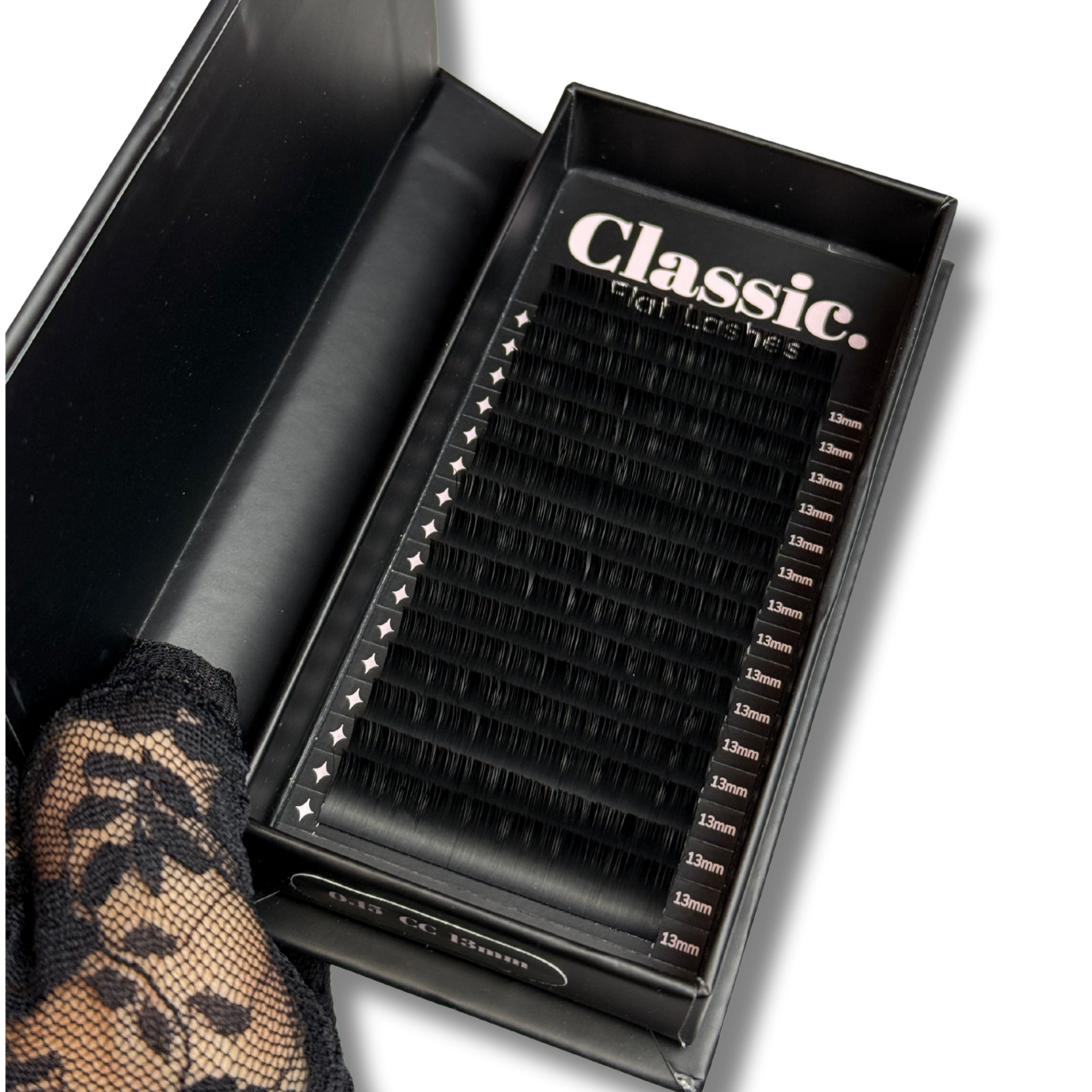 Classic Lashes - Matte Black 0.15